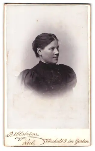 Fotografie Georg Billström, Kiel, Vorstadt 9, Porträt einer Frau