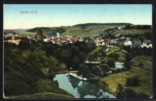 AK Zwettl, Ortspanorama