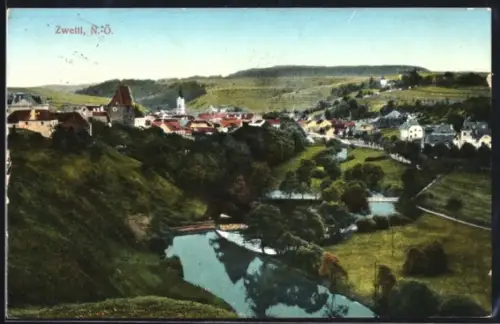 AK Zwettl, Ortspanorama