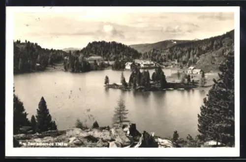 AK Turracherhöhe, Turrachersee, Partie am Seeufer