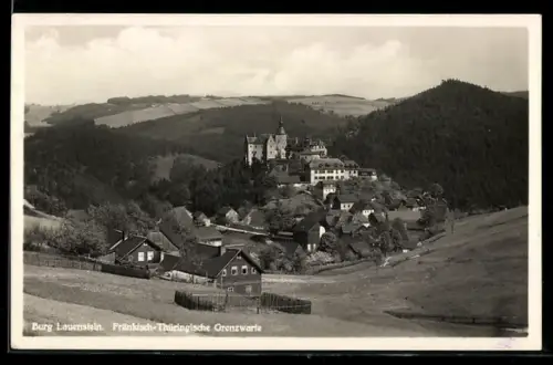 AK Lauenstein, Burg Lauenstein, Fränkisch-Thüringische Grenzwarte