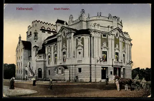 AK Halberstadt, Stadt-Theater