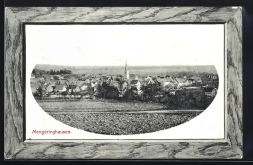 AK Mengeringhausen, Ortsansicht mit Kirche