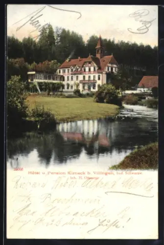AK Villingen /Bad. Schwarzw., Hotel und Pension Kirneck H. Ottmann