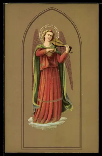 AK Angelo che suona il violino