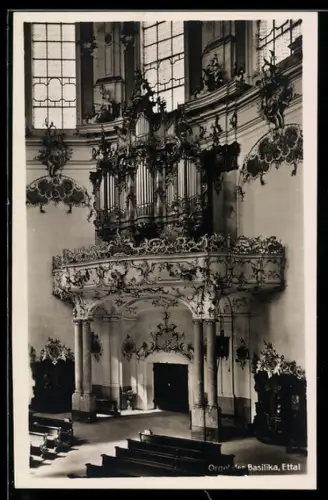 AK Ettal, Orgel der Basilika