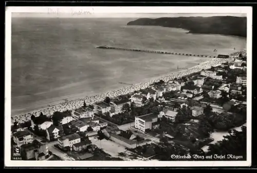 AK Binz, Ansicht aus der Luft