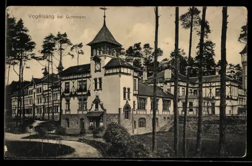 AK Gommern / Stadt, Der Gasthof Vogelsang
