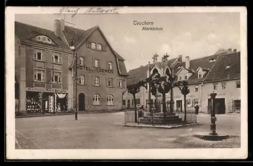 AK Teuchern, Marktplatz