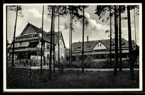 AK Hohenlychen, Gebäude der Heilanstalt Hohenlychen