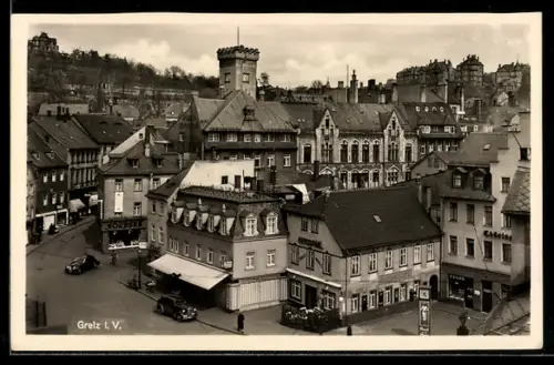 AK Greiz, Partie im Ort