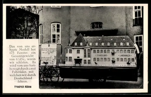 AK Modellbau des Schwefelbades Langensalza