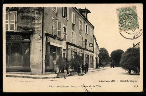 AK Sellières /Jura, Entrée de la Ville