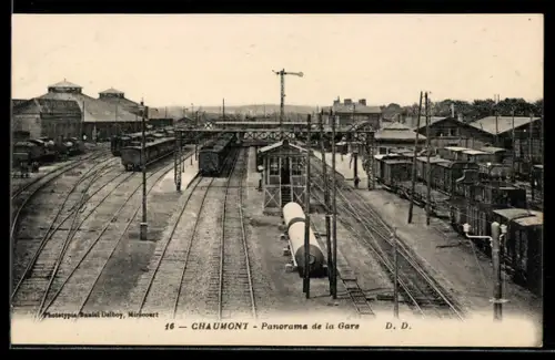 AK Chaumont, Panorama de la Gare