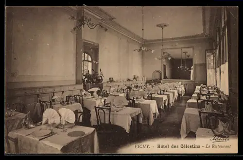 AK Vichy, Hôtel des Célestins, Le Restaurant