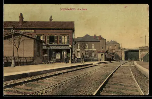 AK Sous-le-Bois, La Gare