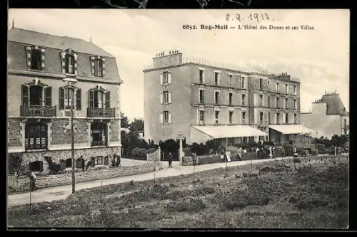 AK Bénodet /Beg-Meil, L`Hôtel des Dunes et ses Villas
