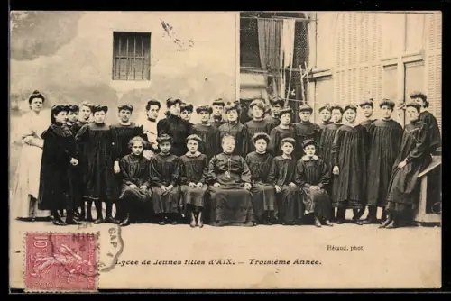 AK Aix, Lycée de Jeunes Filles, Troisième Année