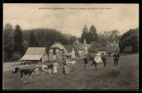 AK Montigny-Lengrain, Prise du château de Banru, Côté Nord