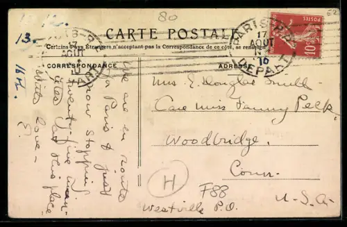 AK Albert /Somme, Rue de Boulan