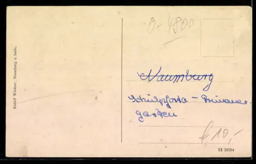 AK Schulpforta, Primaner-Garten