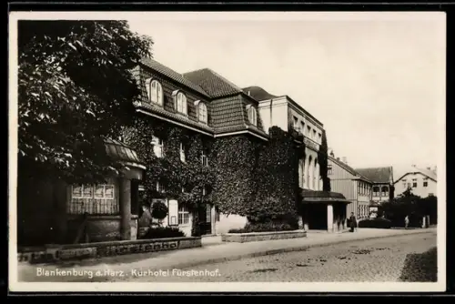 AK Blankenburg a. Harz, Kurhotel Fürstenhof
