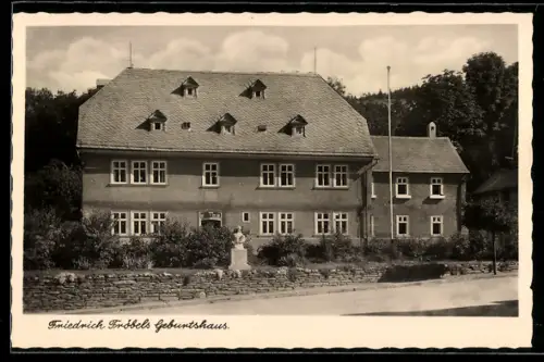 AK Oberweissbach /Thür. Wald, Friedrich Fröbels Geburtshaus