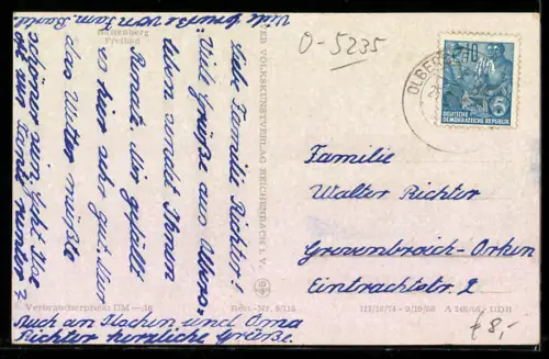 AK Rastenberg, Freibad mit Sprungturm