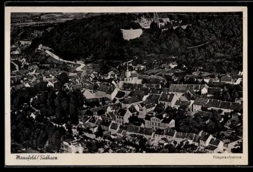 AK Mansfeld, Fliegeraufnahme