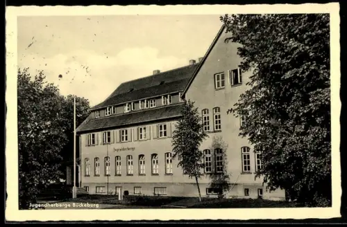 AK Bückeburg, Totalansicht Jugendherberge
