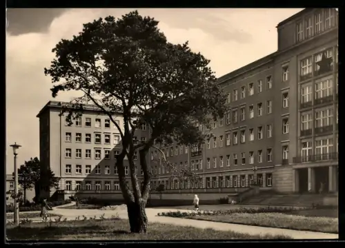 AK Eisenhüttenstadt, Krankenhaus mit Anlage