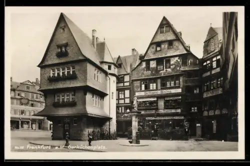 AK Alt-Frankfurt, Bierbrauerei Winding am Garküchenplatz
