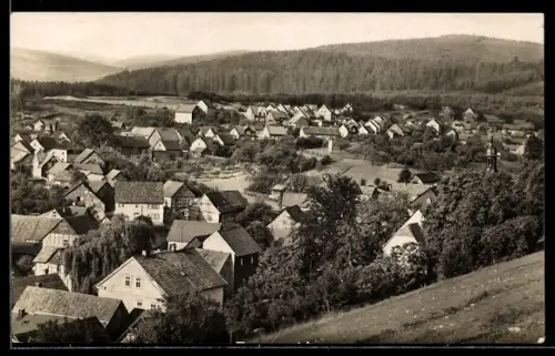 AK Frankenhain /Thür., Teilansicht