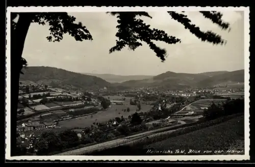 AK Heinrichs /Th. W., Blick von der Hardt