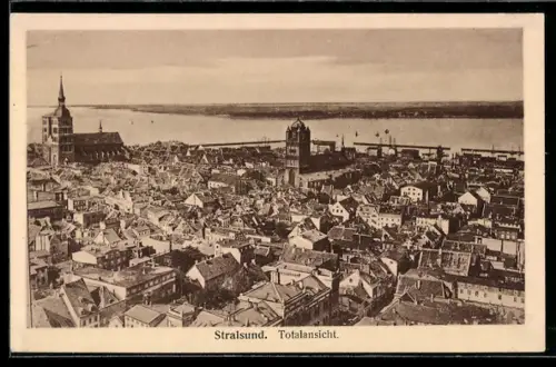 AK Stralsund, Totalansicht