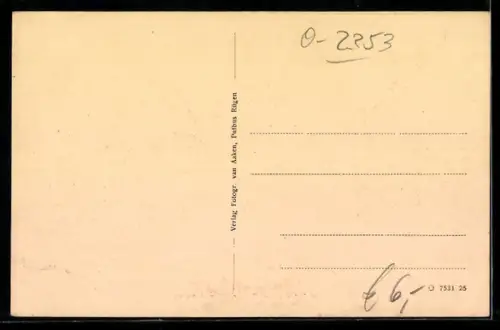 AK Putbus /Rügen, Schloss Vorderseite