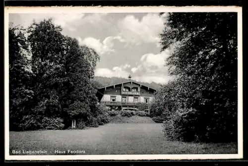 AK Bad Liebenstein, Hotel Haus Feodora