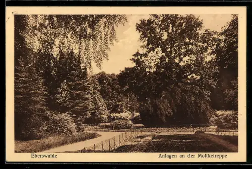 AK Eberswalde, Anlagen an der Moltketreppe