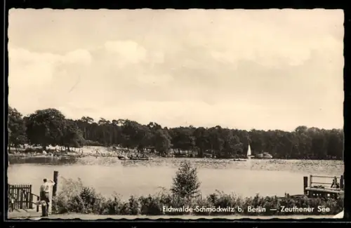 AK Eichwalde-Schmöckwitz b. Berlin, Zeuthener See