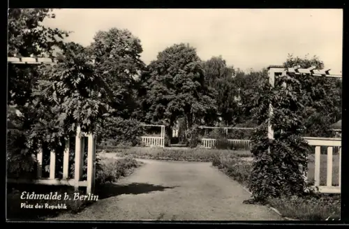 AK Eichwalde b. Berlin, Platz der Republik