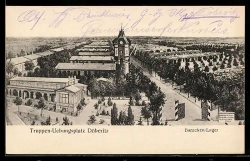 AK Döberitz, Truppen-Übungsplatz, Baracken-Lager