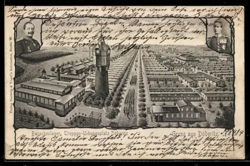 AK Döberitz, Brackenlager auf dem truppenübungsplatz