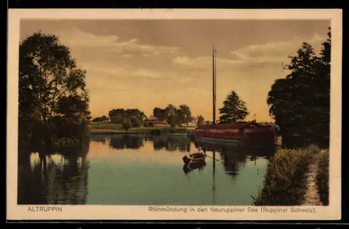 AK Altruppin, Rhinmündung in den Neuruppiner See