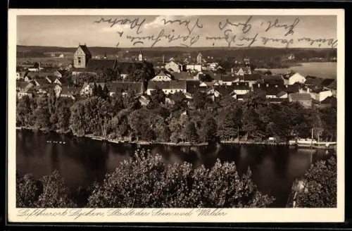 AK Lychen, Stadt der Seen und Wälder