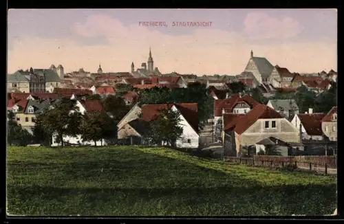 AK Freiberg, Stadtansicht