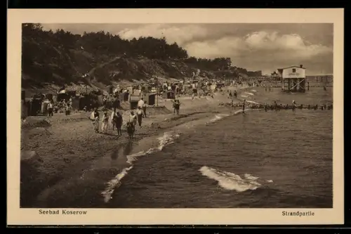 AK Koserow, Strandpartie