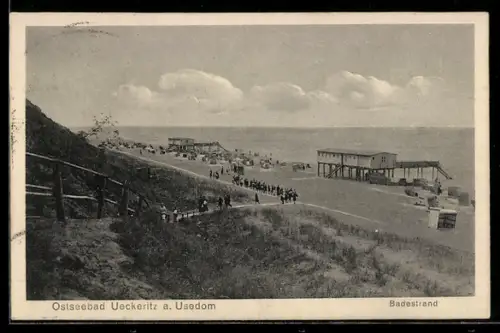 AK Ueckeritz a. Usedom, Badestrand