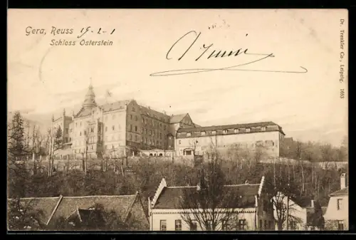 AK Gera, Reuss, Schloss Osterstein