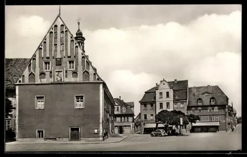AK Buttstädt (Thür.), Rathaus am Markt