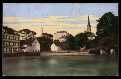 AK Löbau, Am Funkenburgteich